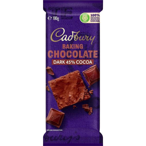 EGV Cadbury Baking Dark Chocolate 180g