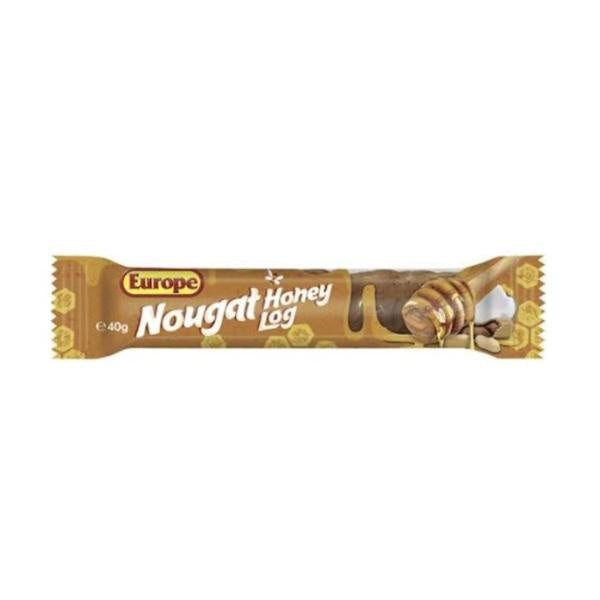 Europe  Nougat Honey Log 40g