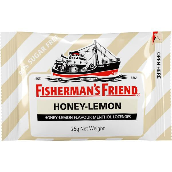 Fishermans Friend Sugar Free Honey & Lemon 25g