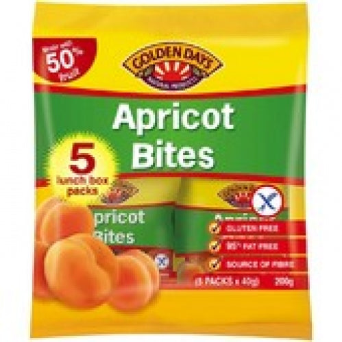 Golden Days Apricot Bites 5pkt/200g