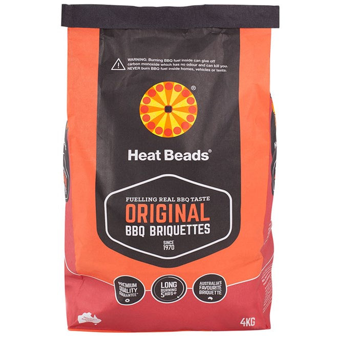 Heat Beads BBQ Original Briquettes - 4kg Bag