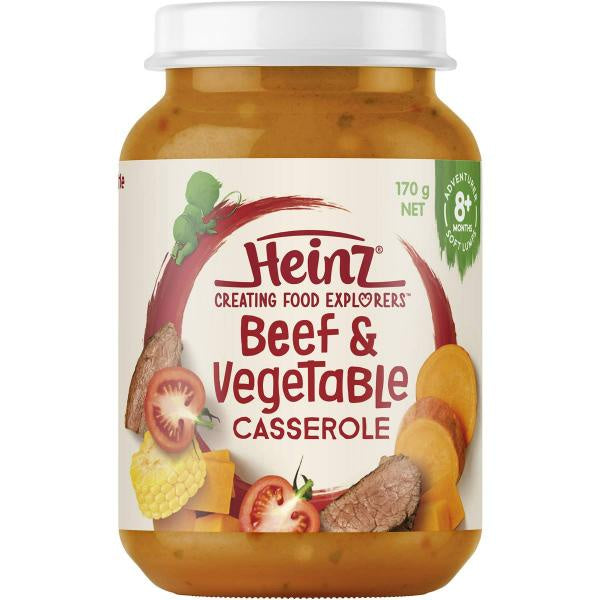 Heinz Beef & Vegetable Casserole 8mth 170g