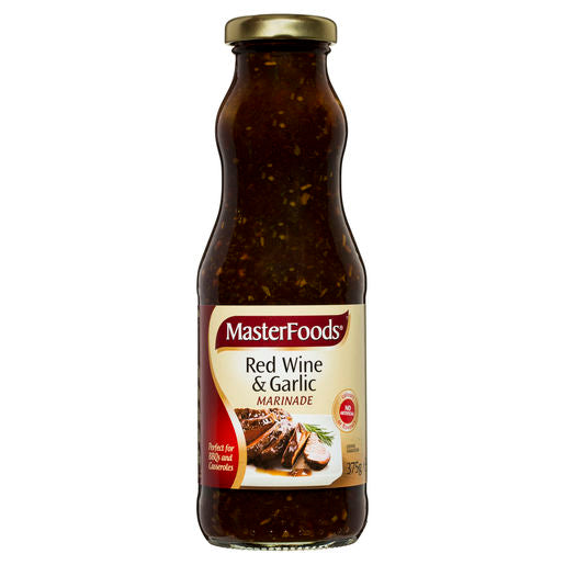 Masterfoods Red Wine & Garlic Marinade 375ml