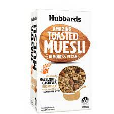 Hubbard's Almond & Pecan Toasted Muesli 450g