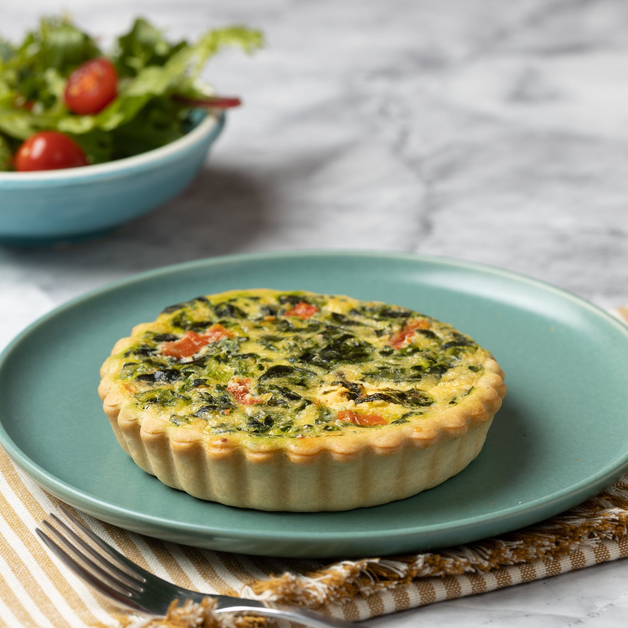 Ivan's Spinach, Sundried Tomato & Feta Quiche 180g