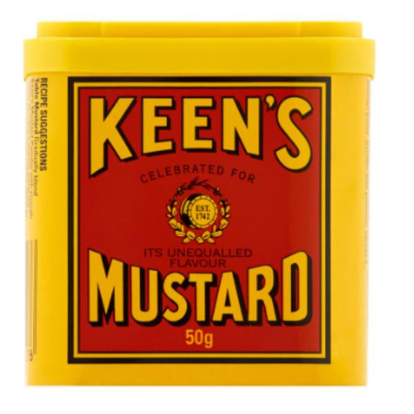 Keen's Tin Mustard Powder 50g