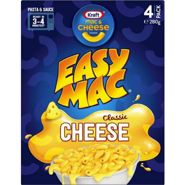 Kraft Classic Cheese Easy Mac 280g