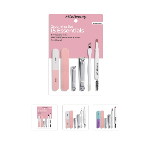 MCo Beauty Grooming Set 15 Essentials