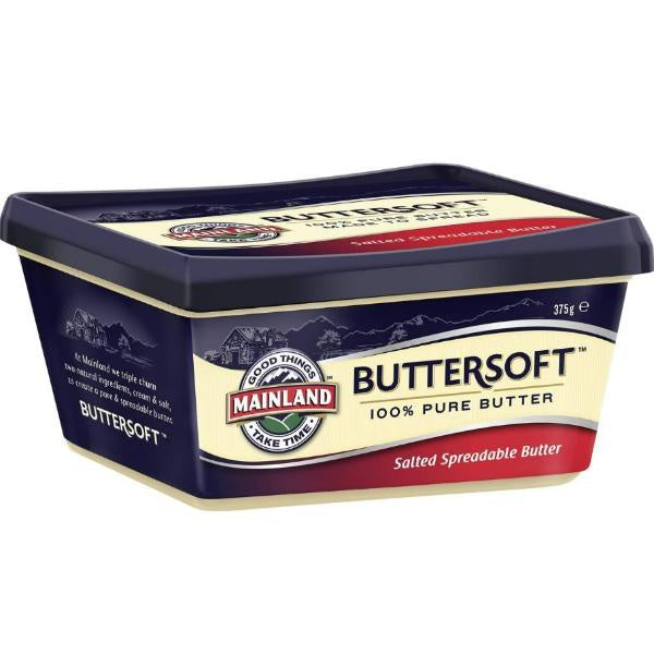 Mainland Buttersoft Salted Spreadable Butter 375g