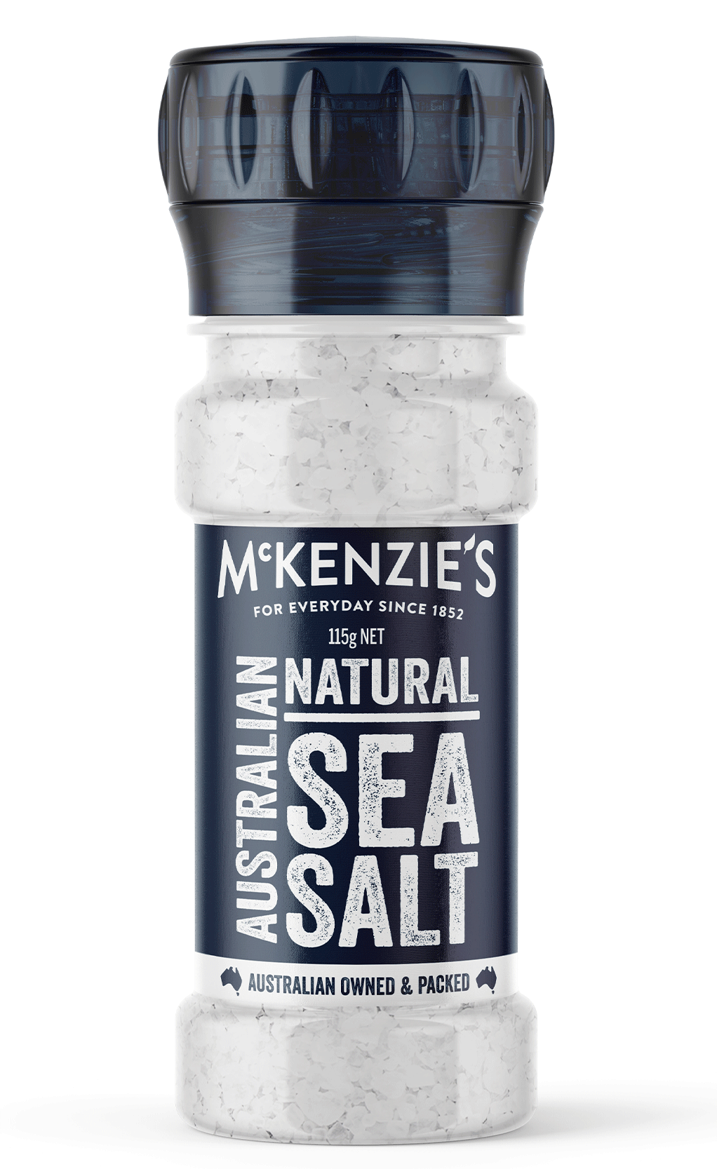 McKenzies Sea Salt Grinder 115g