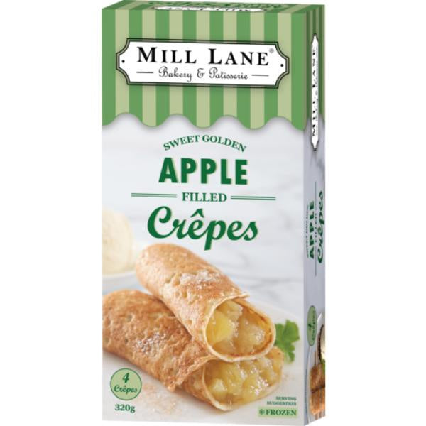 Mill Lane Crepes -  Apple Filled 4pk 320G