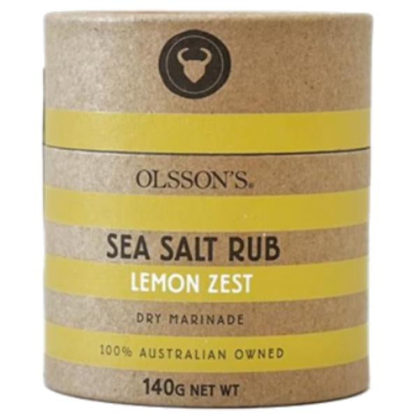 Olsson's Lemon Zest Salt Rub 140g