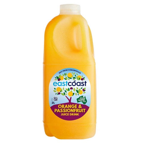 Eastcoast Orange & Passionfruit Juice 2L