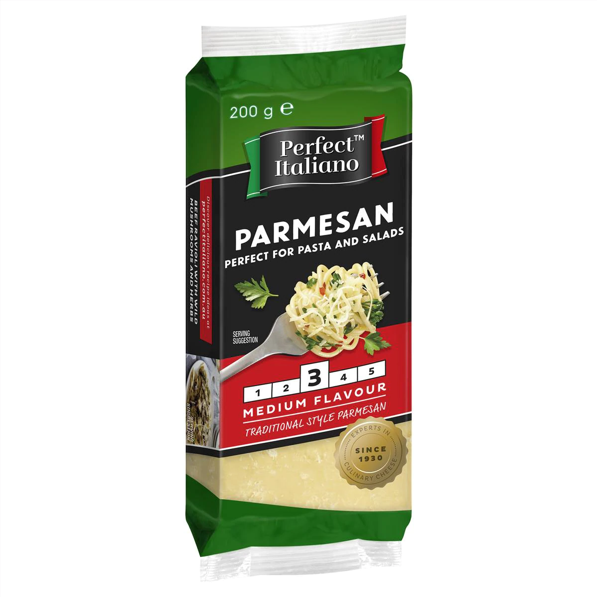 Perfect Italiano Parmesan Cheese Block 200g