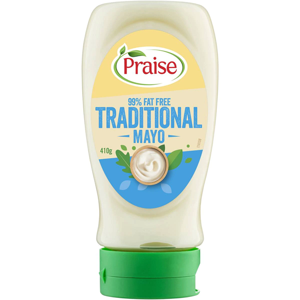 Praise Mayo 99% Fat Free Sqz 410ml