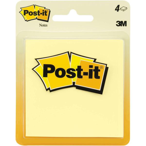 Post-it Notes Canary Yellow 100 pk