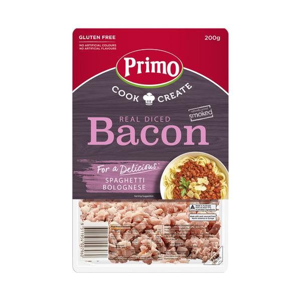 Primo Diced Bacon 200g