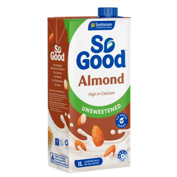 Sanitarium So Good Almond Milk Unsweetened (UHT) 1L