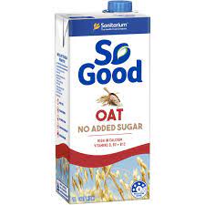 Sanitarium So Good Oat Milk No Added Sugar UHT 1L