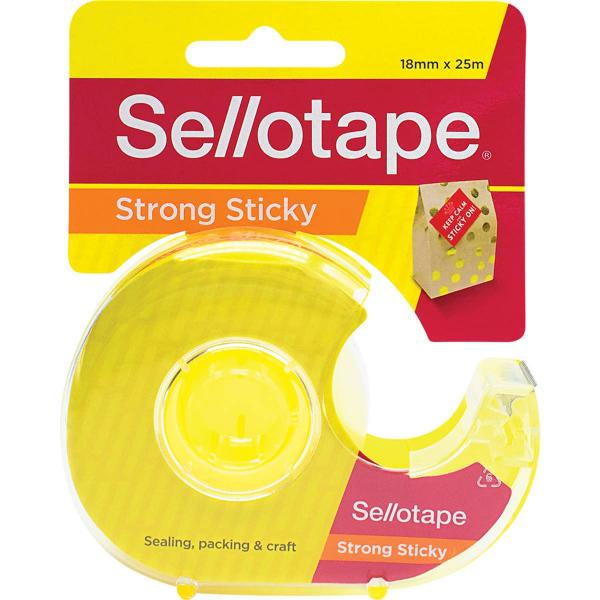 Sellotape Sticky Tape Abs Dispenser 18mmx25m ea