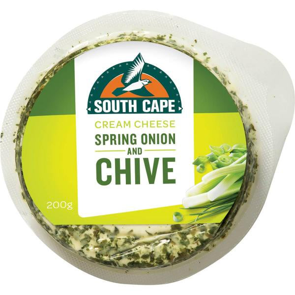 South Cape Spring Onion & Chive Cream Cheese 200g