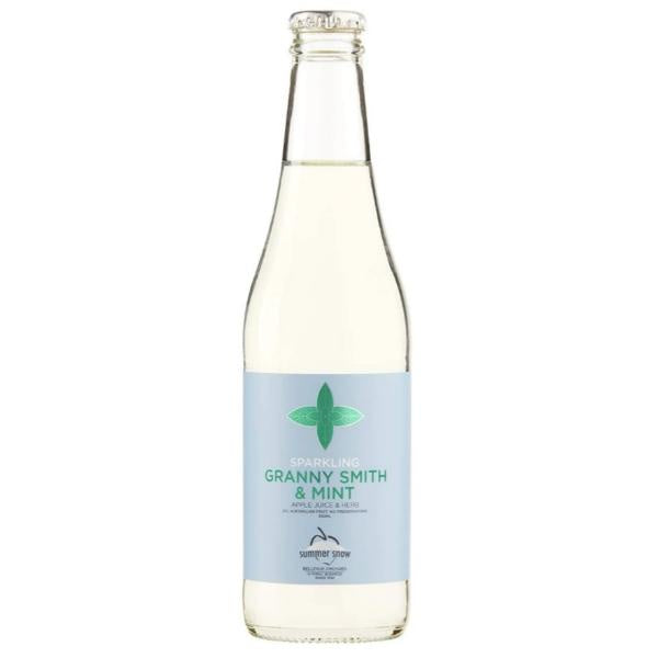 Summer Snow Granny Smith & Mint  Sparkling Apple Juice 750ml