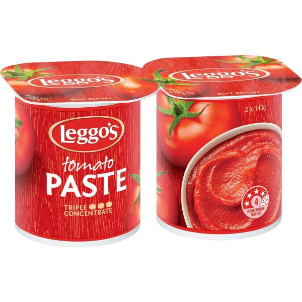 Leggo's Tomato Paste 2 x 140 g pack