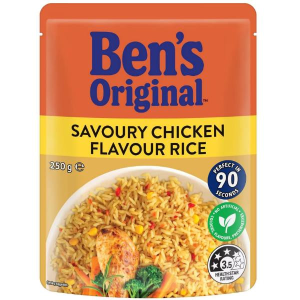 Uncle Ben's Savoury Chicken Flavour Rice 250g