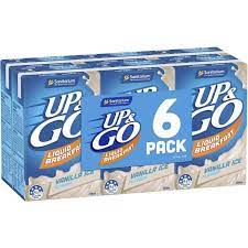 Up & Go Vanilla Ice 250ml x 6