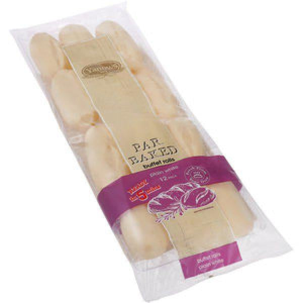 Yarrows Par Baked Plain Buffet Rolls 6pk