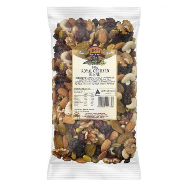 Yummy Snack Co Royal Orchard Blend 500g