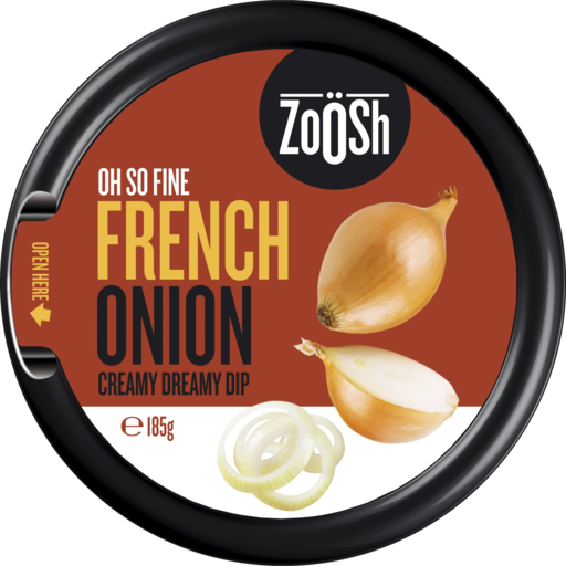 Zoosh Dip French Onion 185g