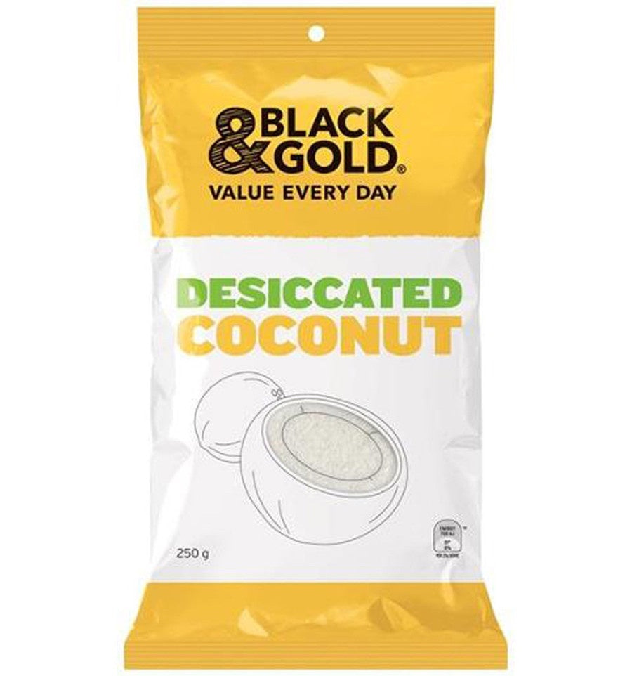 Black & Gold Desiccated Coconut 250g