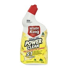 White King Lemon Double Strength Toilet Cleaner 475ml