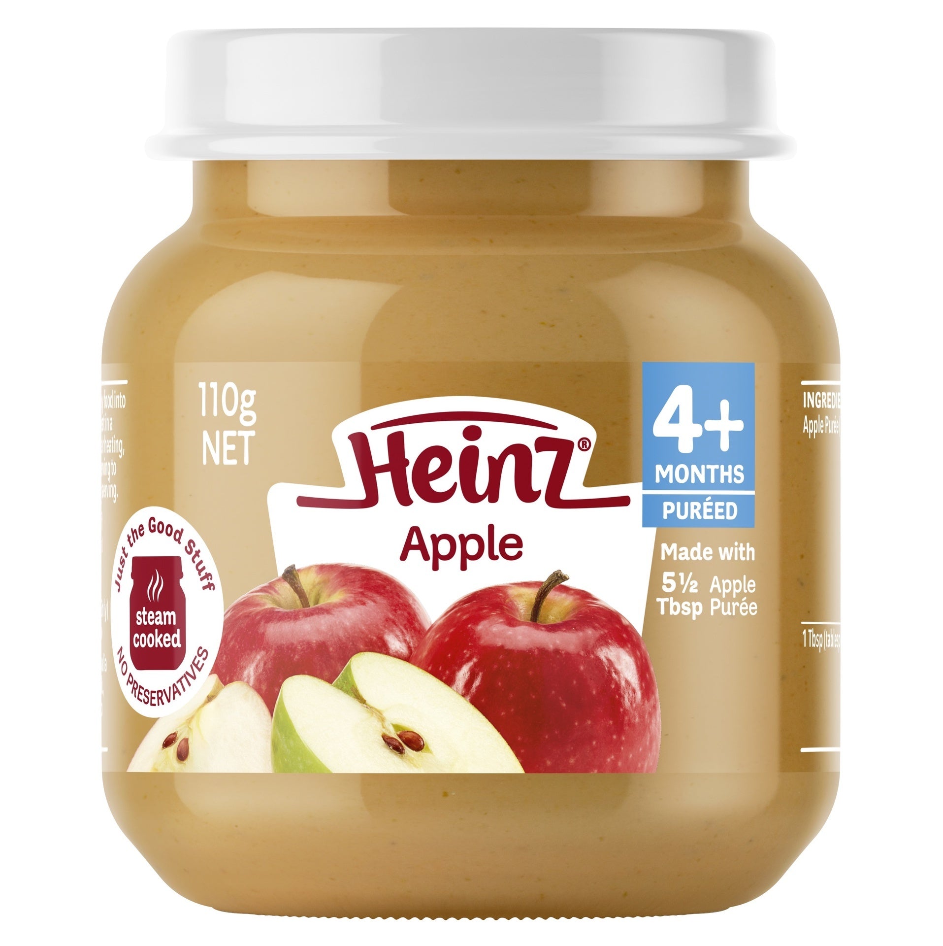 Heinz Apple 4mths+ 110g