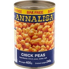 Annalisa Chick Peas 400g