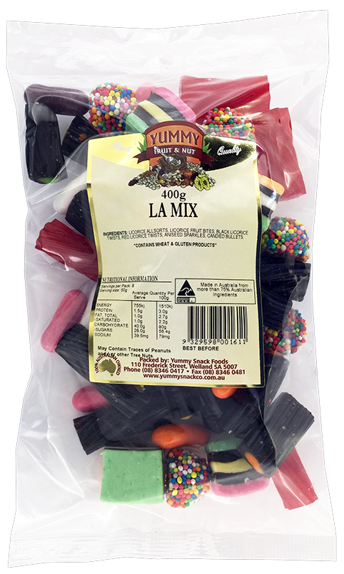 Yummy Snack Co LA Mix 400g