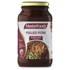 Masterfoods Pulled Pork Slow Cook Cooking Sauce 520g