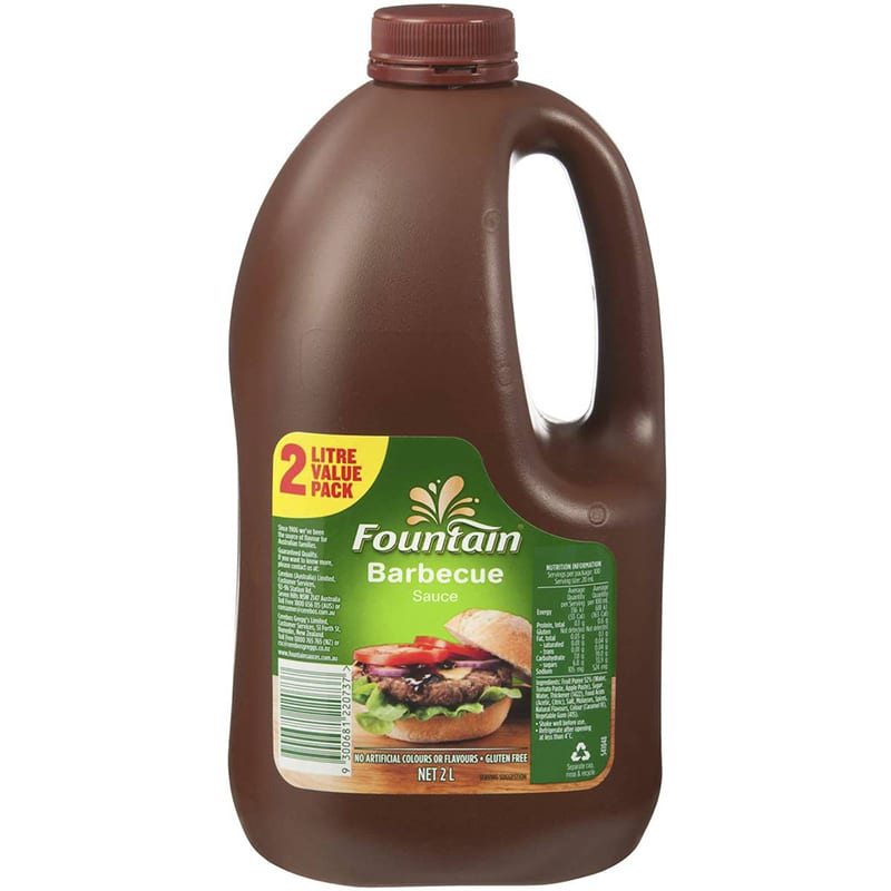 Fountain BBQ Sauce 2L