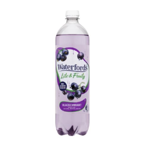 Waterfords  Blackcurrant Sparkling Mineral Water 1l