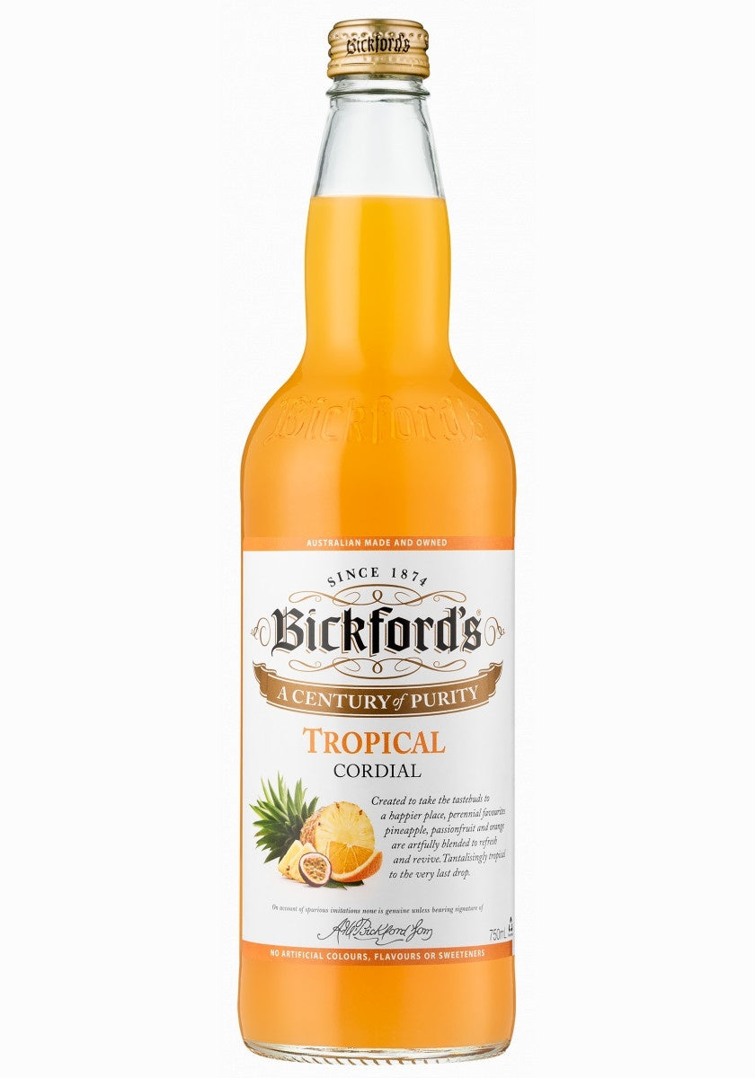 Bickfords Tropical Juice Cordial 750ml