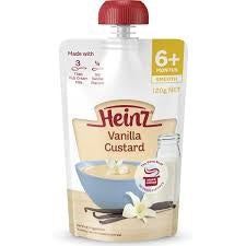 Heinz Vanilla Custard 6mths+ 120g