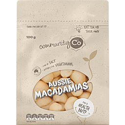 Community Co Macadamia Raw 100g