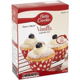 Betty Crocker Vanilla Cupcake Mix 450g