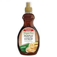 Queen Sugar Free Maple Flavoured Syrup 355ml