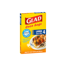 Glad Oven Bag Large 4 Pk