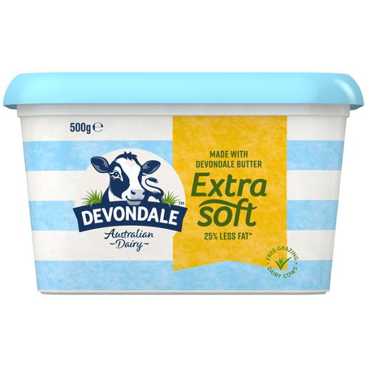 Devondale Extra Soft Butter Tub 500g