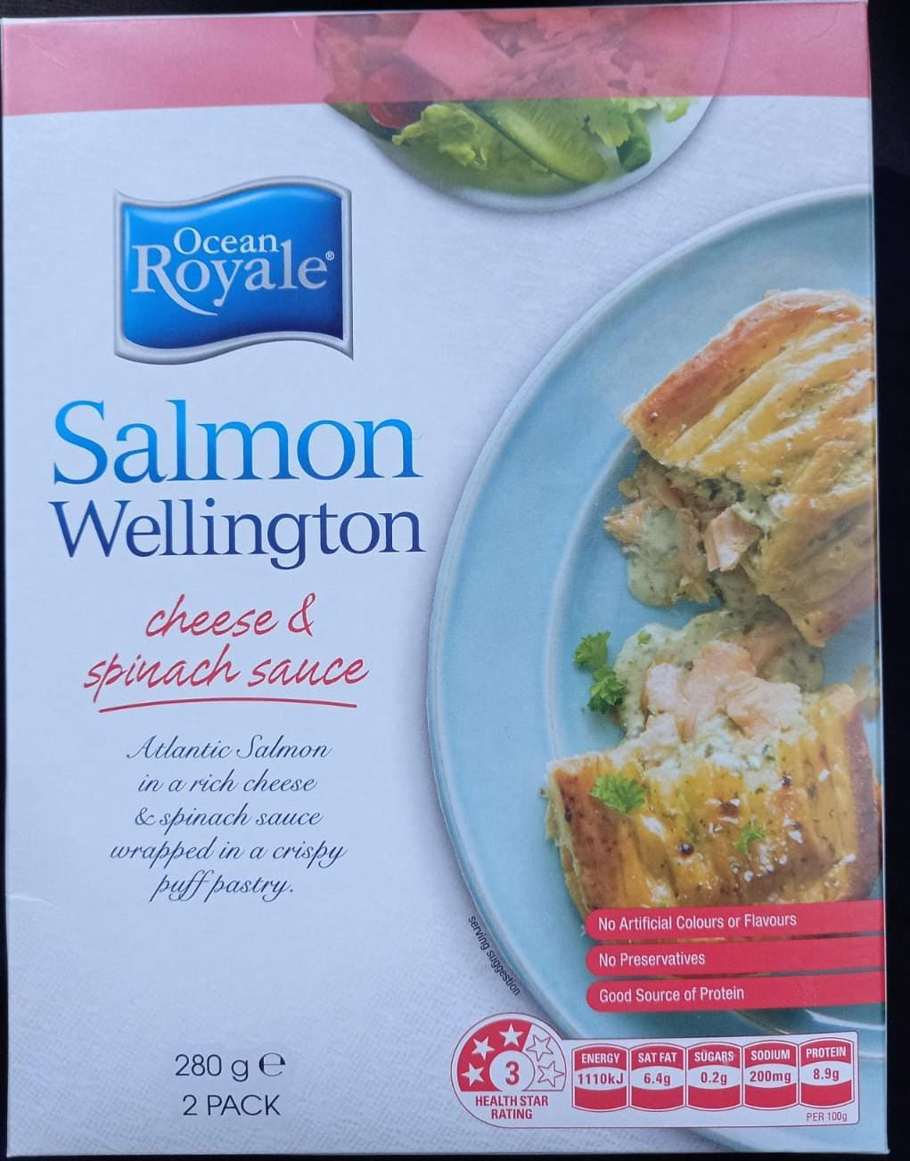 Oceane Royale Salmon Wellington 2pk 280g