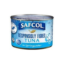 Safcol Responsibly Fished Tuna In Spring Water 425g