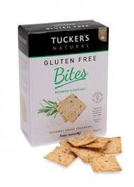 Tucker's Gluten Free Rosemary & Rock Salt Bites 100g